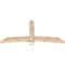 Ekena Millwork Bellingham Smooth Timber Gable Bracket, Douglas Fir, 72"W x 36"H x 3 1/2"D x 5 1/2"F, 12/12 Pitch GBW072X36X0406BEL00SDF - alternate 5